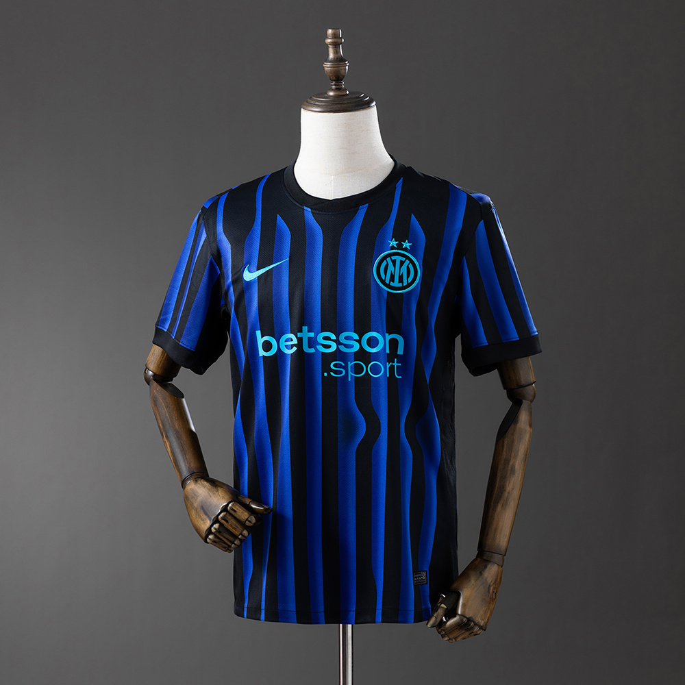 Inter Milan 25/26 Home Jersey – Replica Football Soccer Shirt – S–4XL