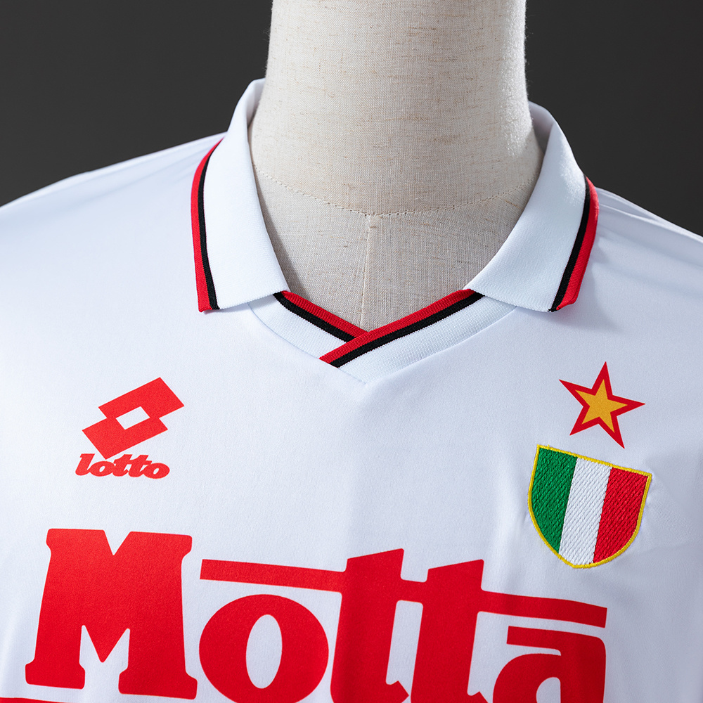 AC Milan 1993/94 Away Retro Jersey – Vintage Replica Football Soccer Shirt – S–XXL