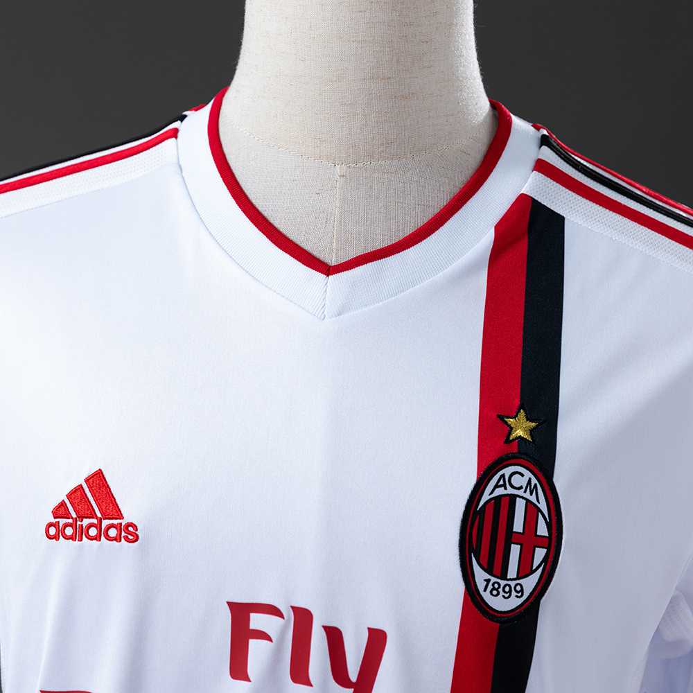 AC Milan 2011/12 Away Retro Jersey – Vintage Replica Football Soccer Shirt – S–XXL