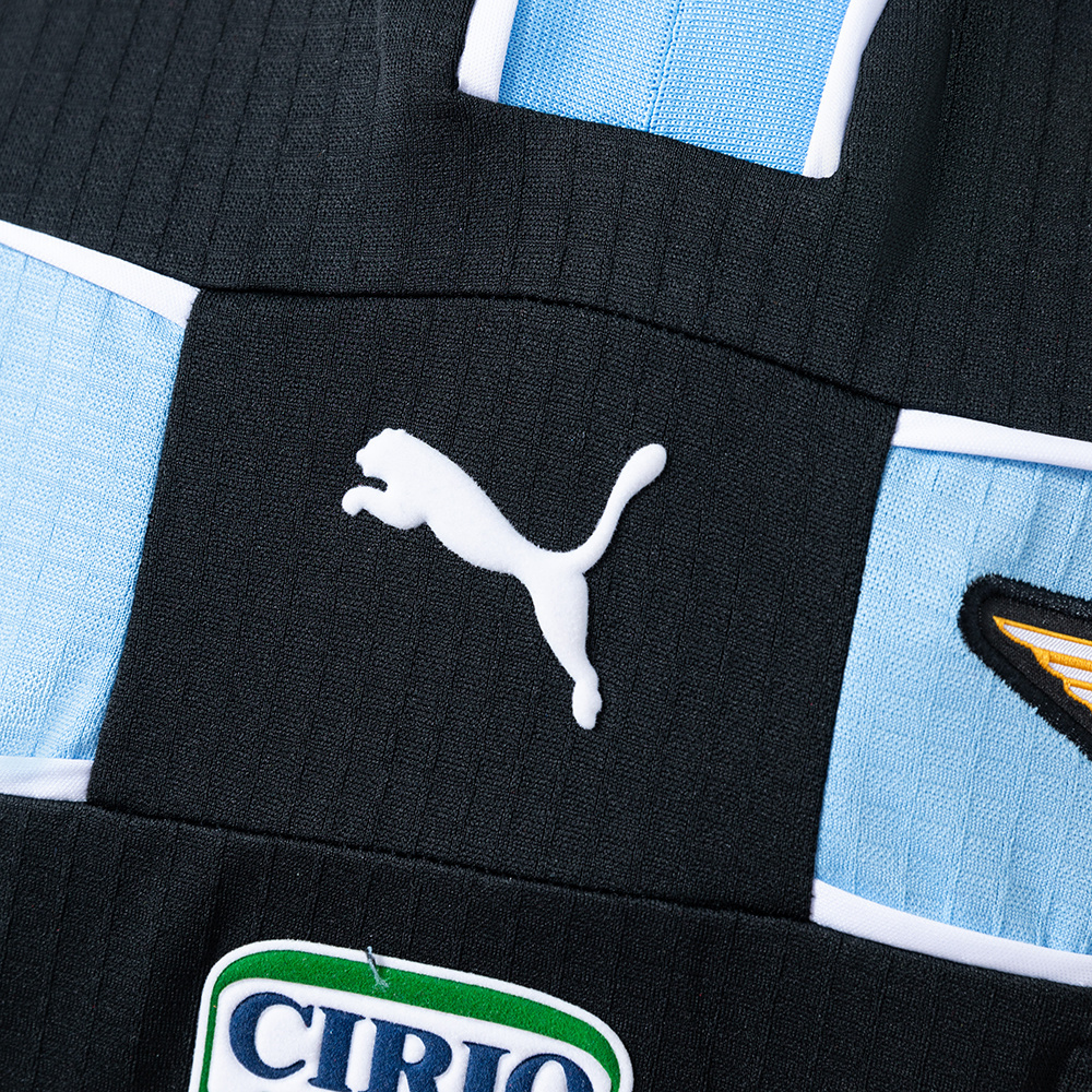 Lazio 1998/99 Away Long Sleeve Retro Jersey – Vintage Replica Football Soccer Shirt – S–XXL