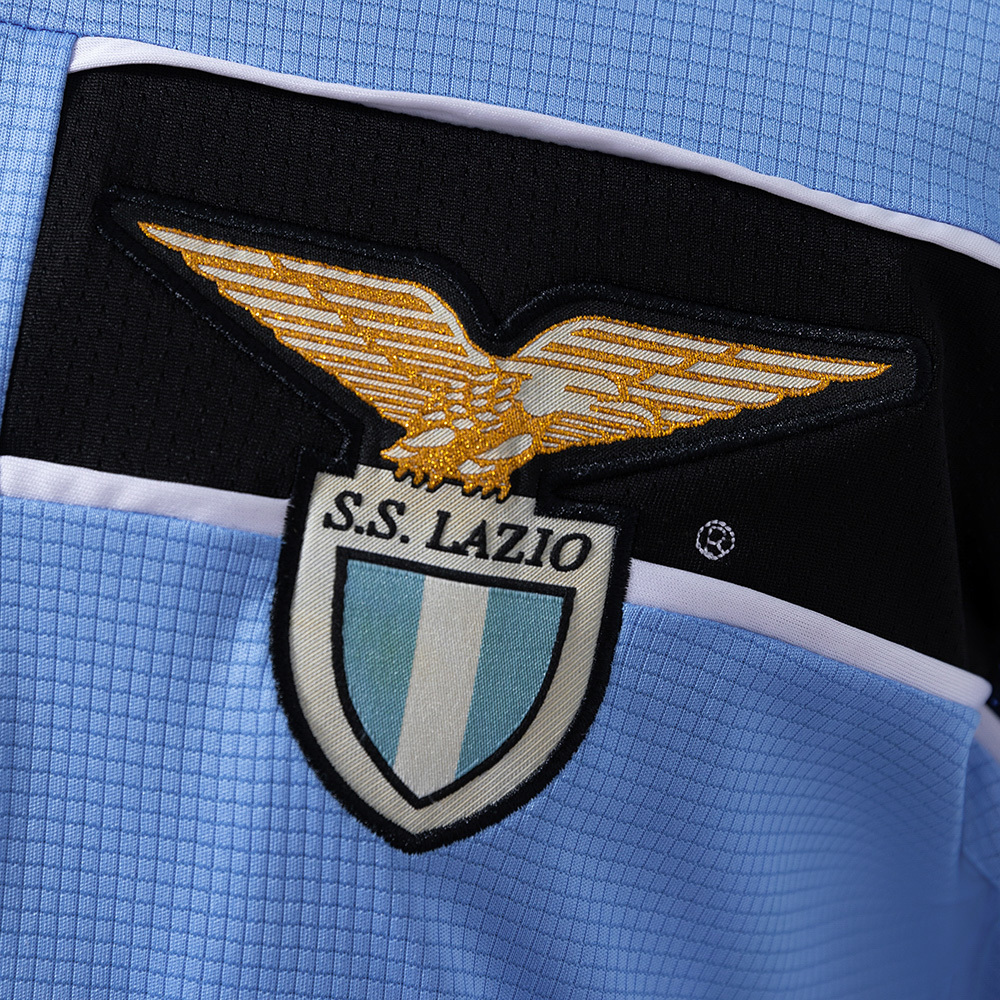 Lazio 1998/99 Home Long Sleeve Retro Jersey – Vintage Replica Football Soccer Shirt – S–XXL