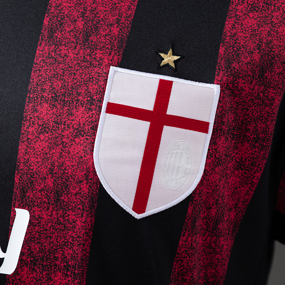 AC Milan 2015/16 Home Retro Jersey – Vintage Replica Football Soccer Shirt – S–XXL