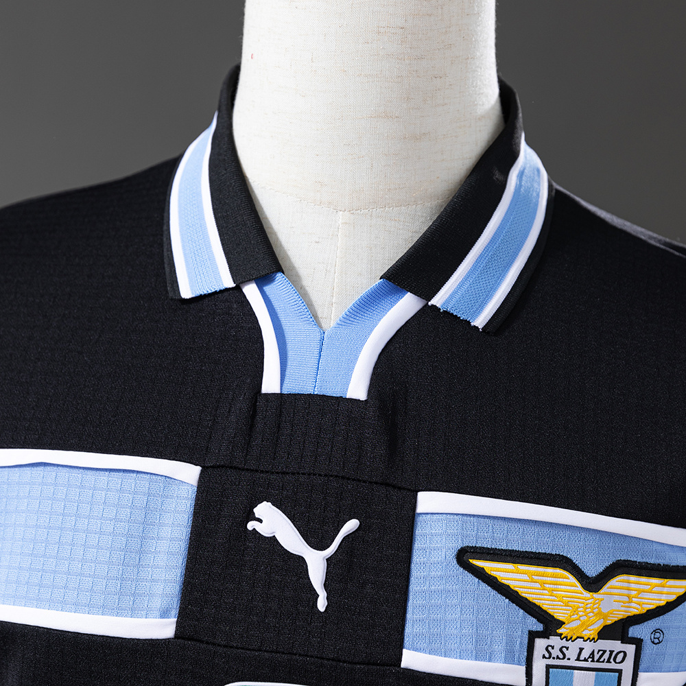 Lazio 1998/99 Away Retro Jersey – Vintage Replica Football Soccer Shirt – S–XXL