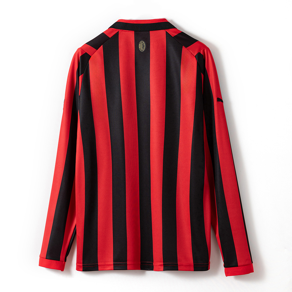 AC Milan 125th Anniversary Long Sleeve Commemorative Edition Jersey – Replica Football Soccer Shirt – S–4XL