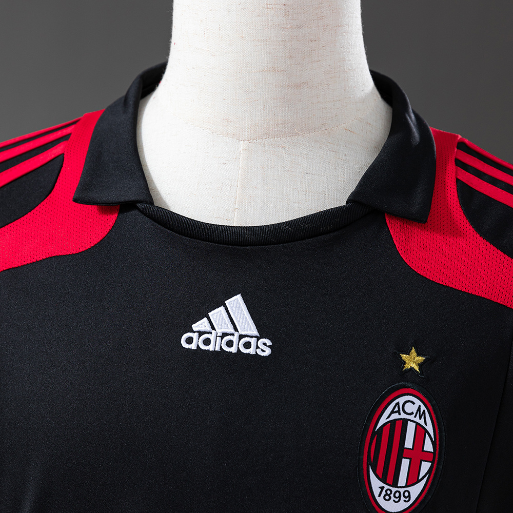 AC Milan 2007/08 Second Away Retro Jersey – Vintage Replica Football Soccer Shirt – S–XXL