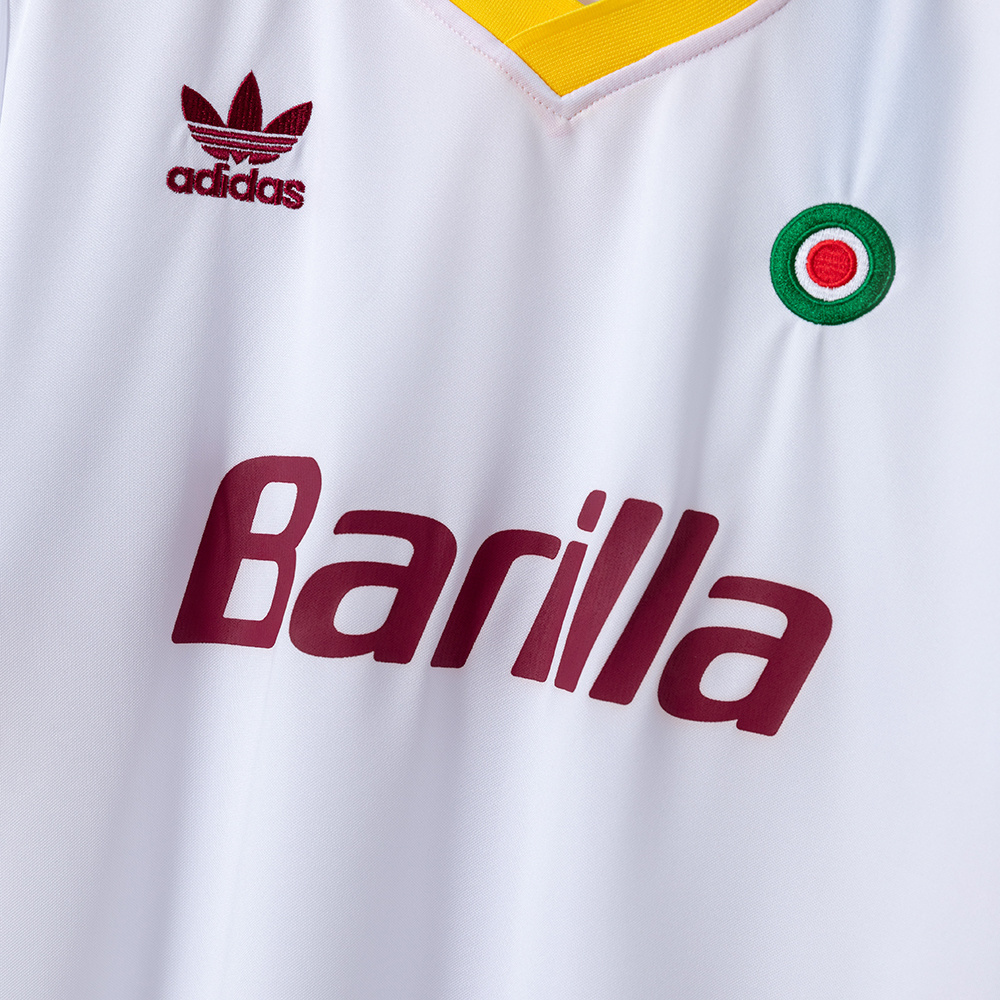 Roma 1991/92 Away Retro Jersey – Vintage Replica Football Soccer Shirt – S–2XL