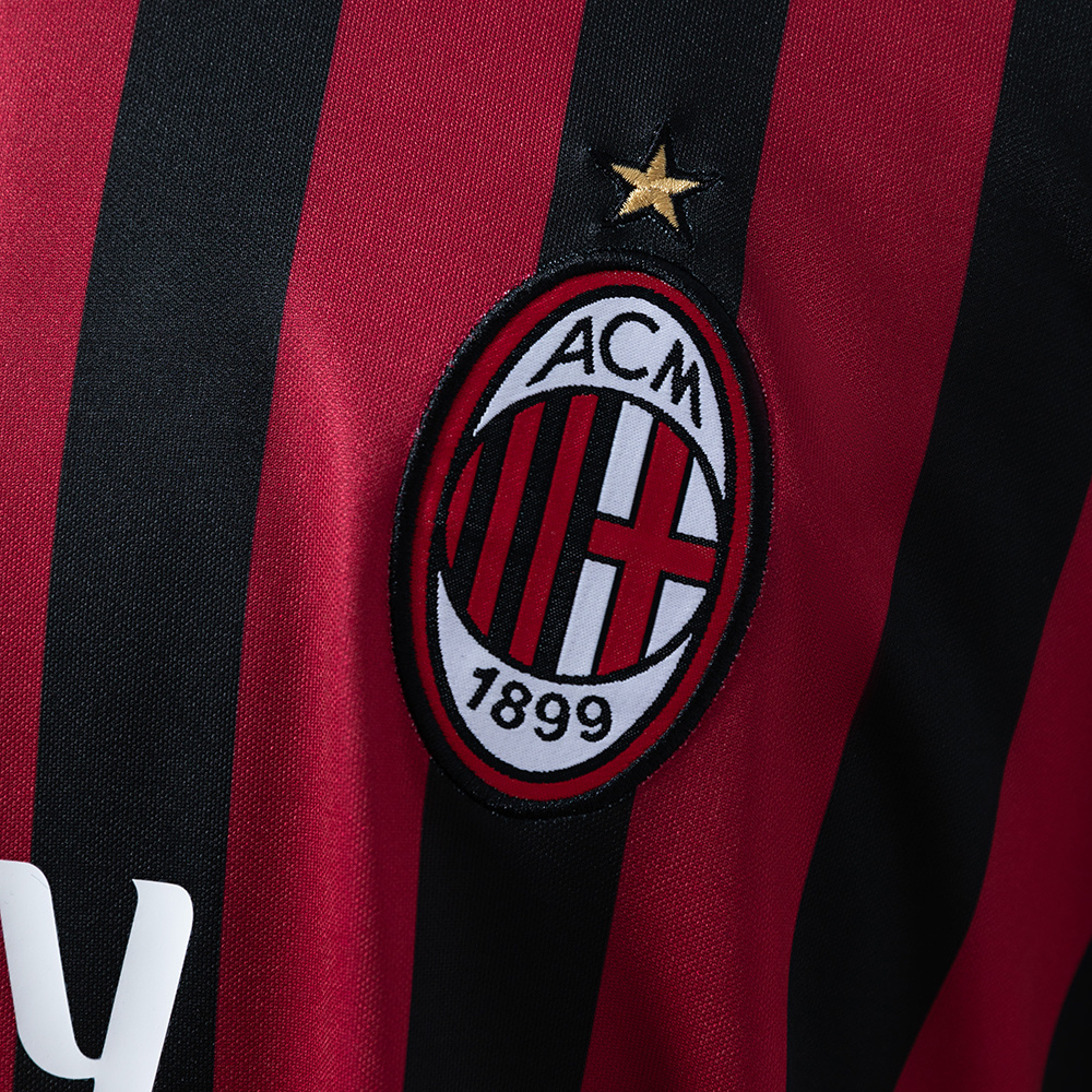 AC Milan 2016/17 Home Retro Jersey – Vintage Replica Football Soccer Shirt – S–XXL