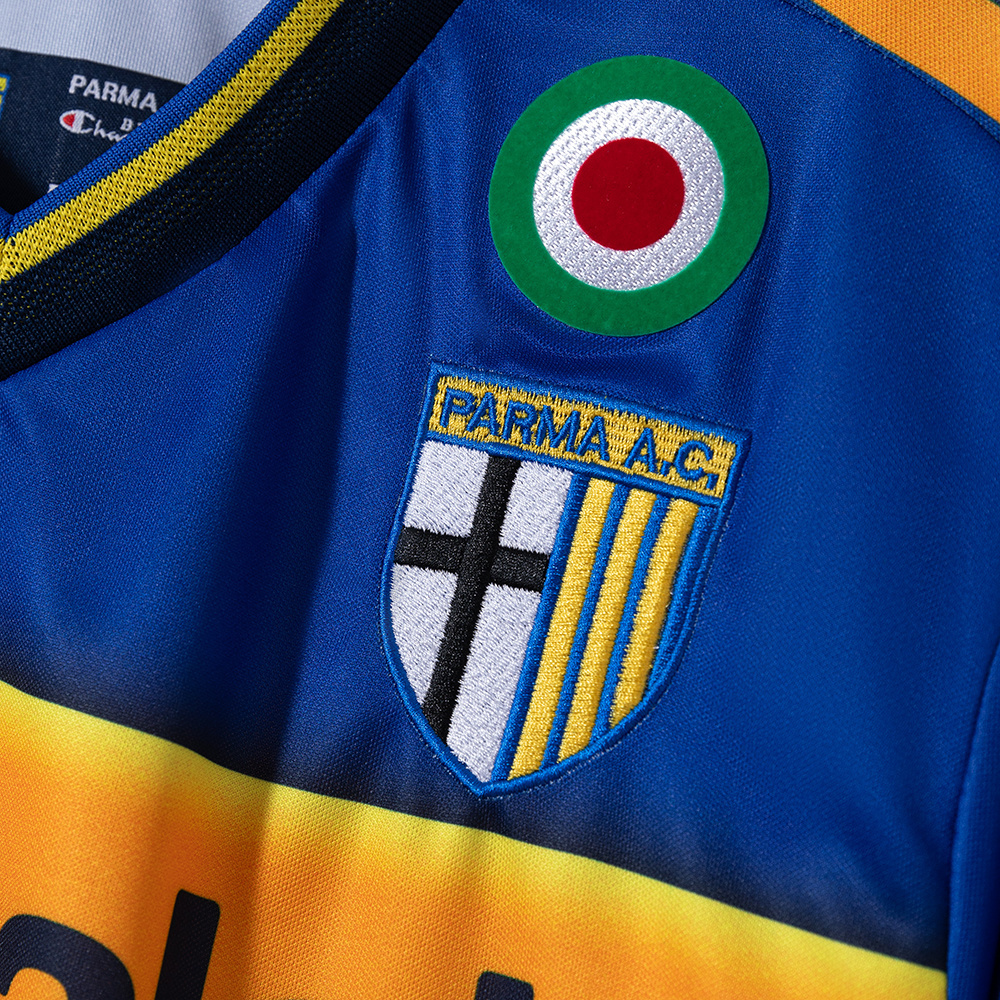 Parma Calcio 2002/03 Home Retro Jersey – Vintage Replica Football Soccer Shirt – S–2XL