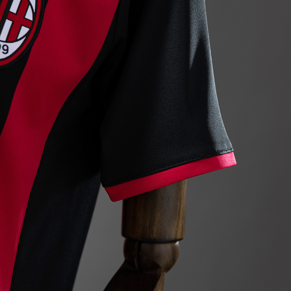 AC Milan 2009/10 Home Retro Jersey – Vintage Replica Football Soccer Shirt – S–XXL