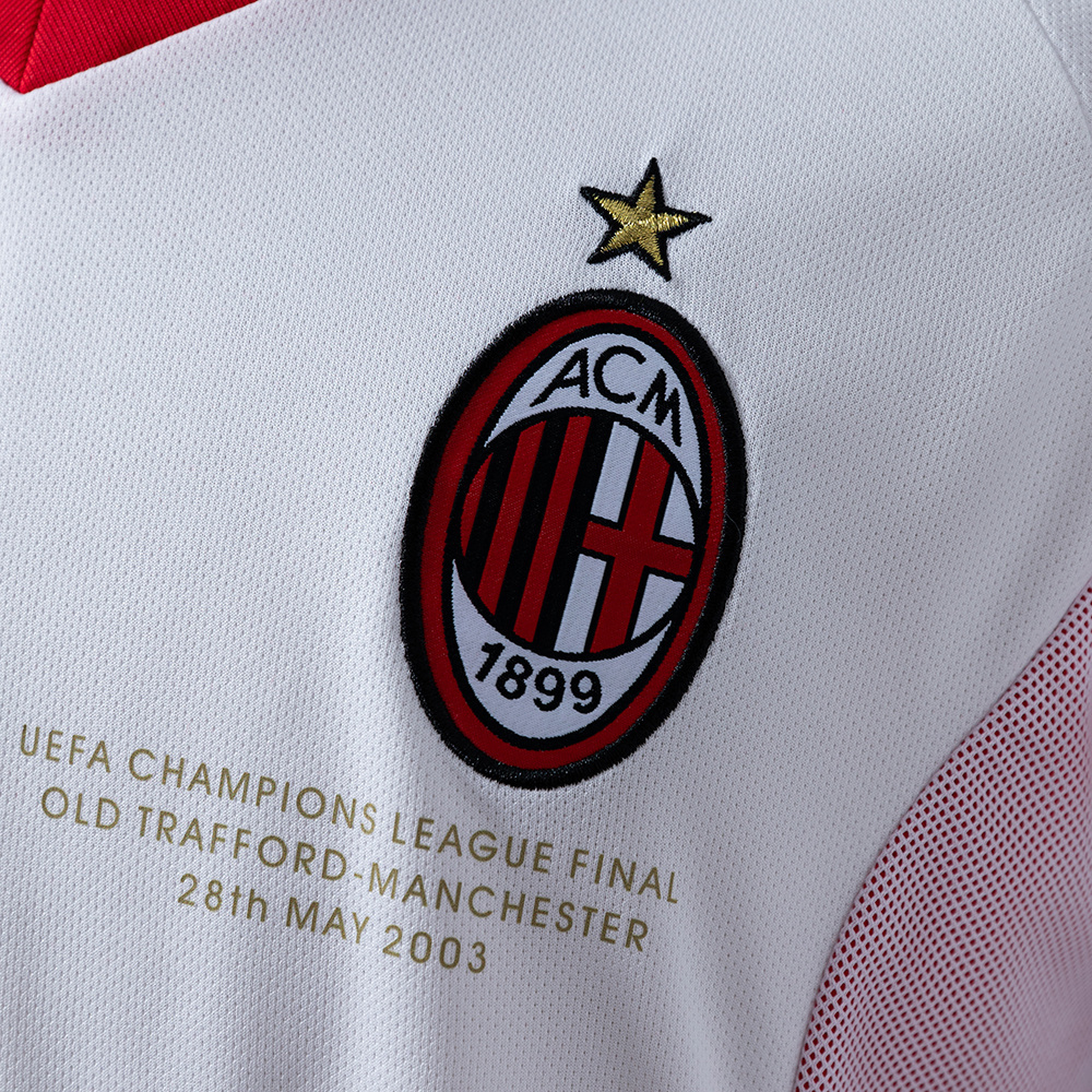 AC Milan 2002/03 Away Retro Jersey – Vintage Replica Football Soccer Shirt – S–XXL
