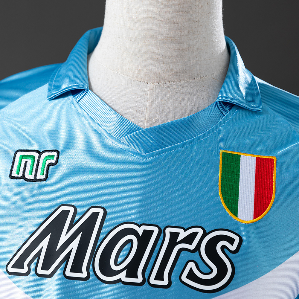 Napoli 1990/91 Home Retro Jersey – Vintage Replica Football Soccer Shirt – S–XXL