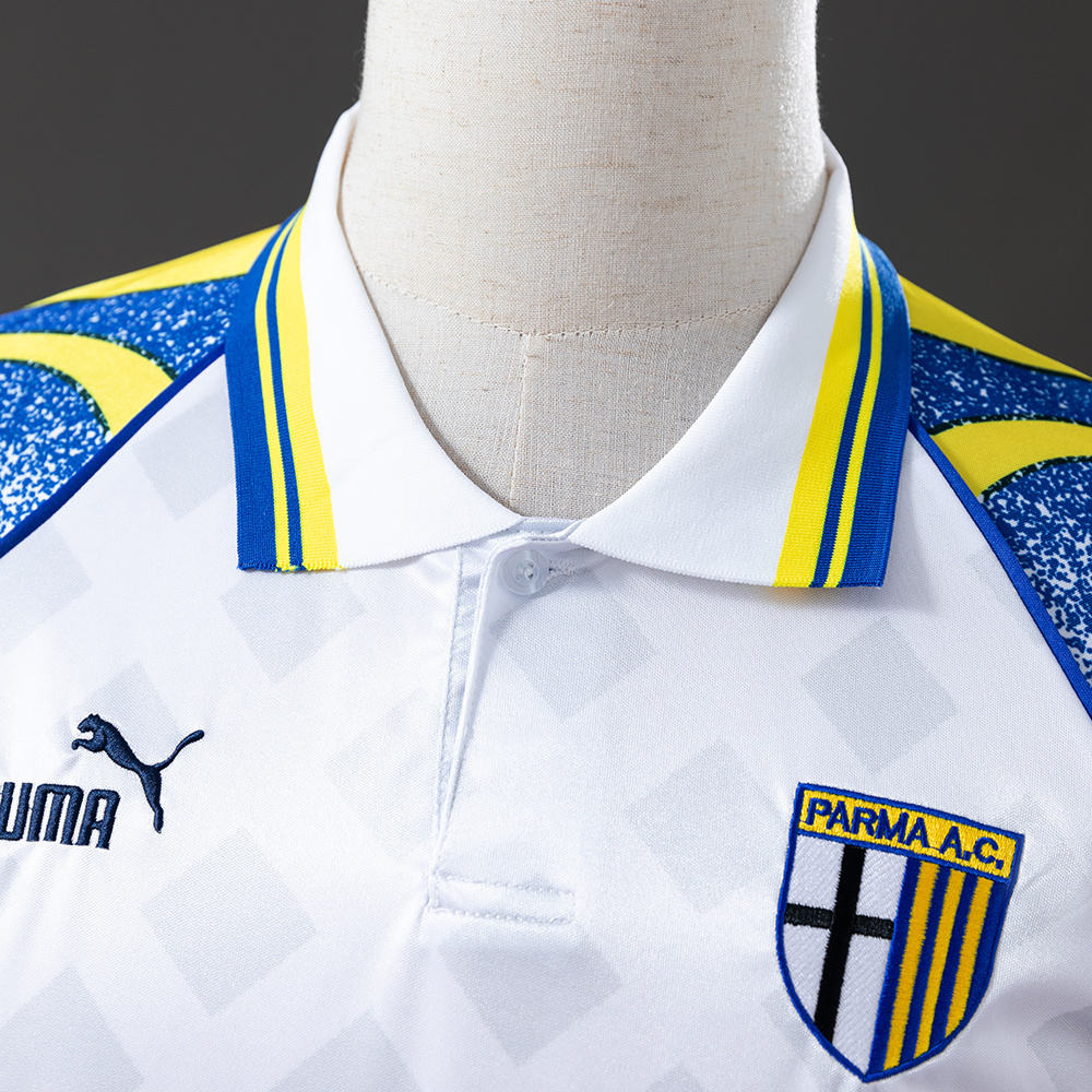 Parma Calcio 1995/97 Away Retro Jersey – Vintage Replica Football Soccer Shirt – S–XXL