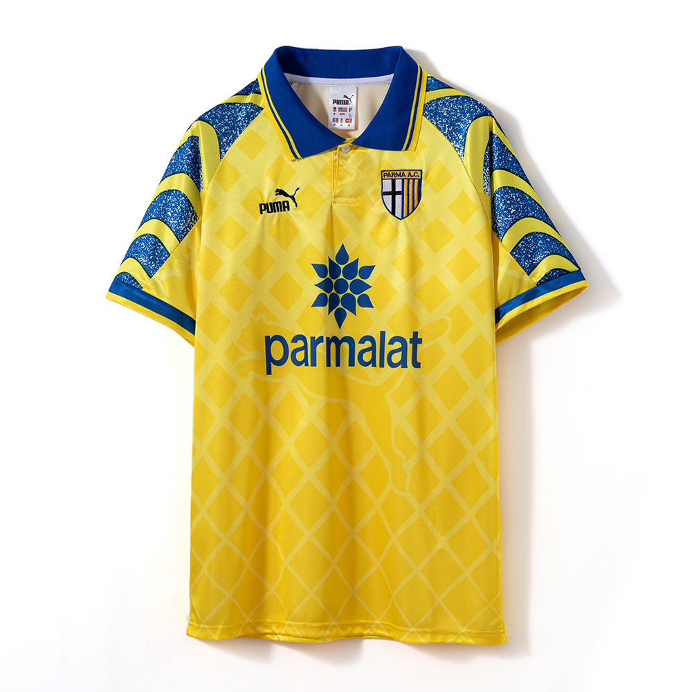 Parma Calcio 1995/97 Home Retro Jersey – Vintage Replica Football Soccer Shirt – S–2XL