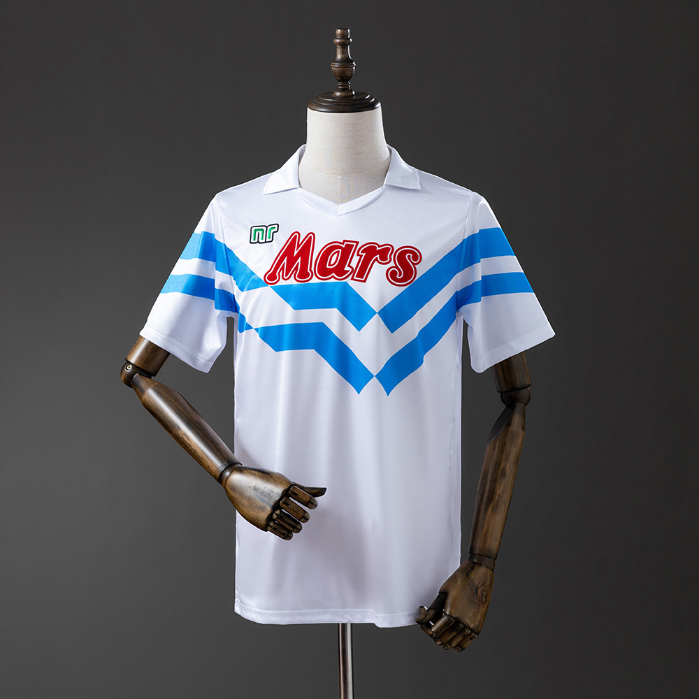 Napoli 1988/89 Away Retro Jersey – Vintage Replica Football Soccer Shirt – S–XXL