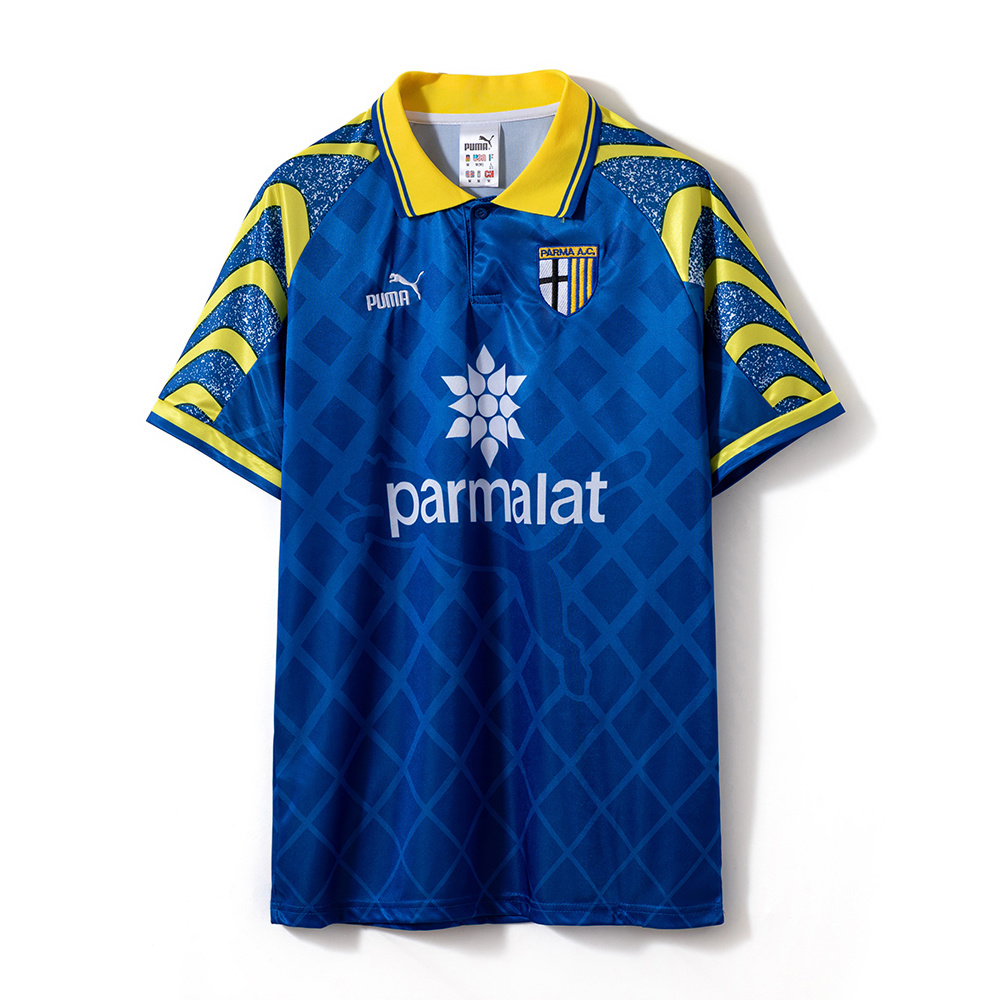 Parma Calcio 1995/97 Away Retro Jersey – Vintage Replica Football Soccer Shirt – S–2XL