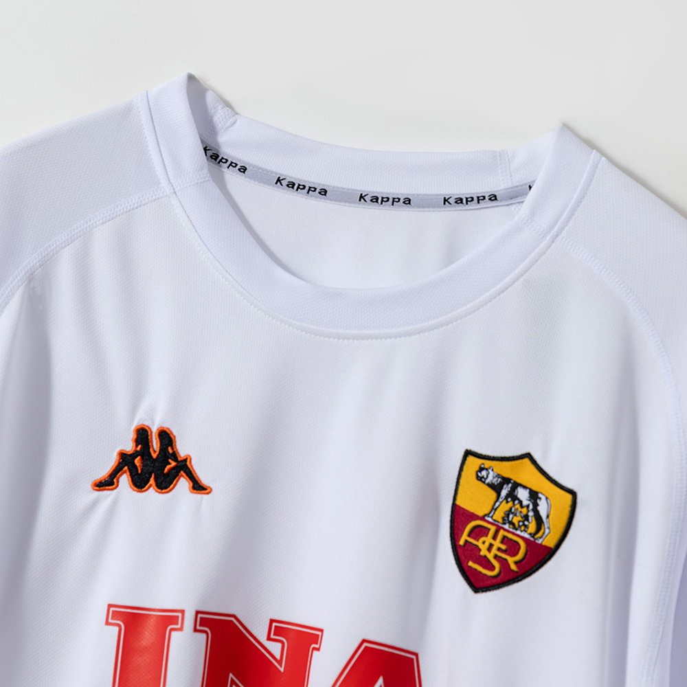 Roma 2000/01 Away Retro Jersey – Vintage Replica Football Soccer Shirt – S–2XL