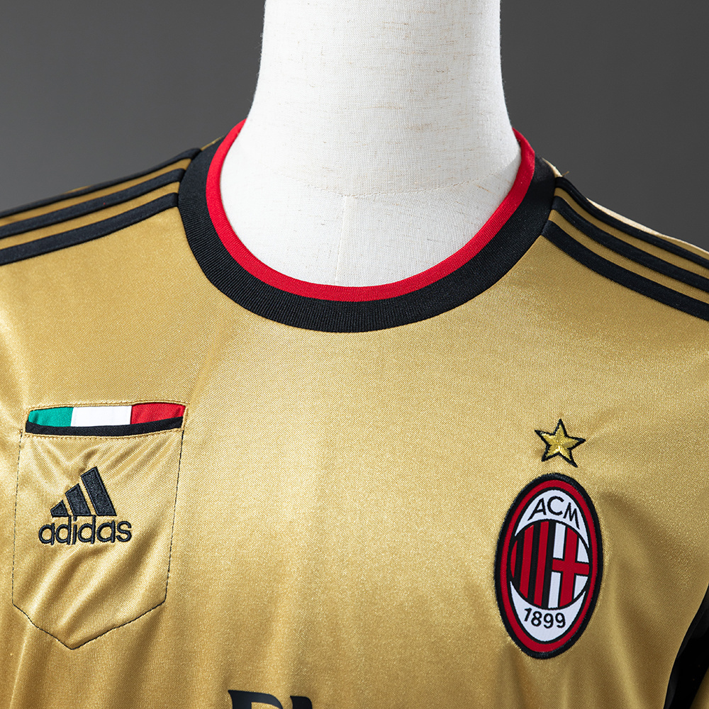 AC Milan 2013/14 Second Away Retro Jersey – Vintage Replica Football Soccer Shirt – S–XXL