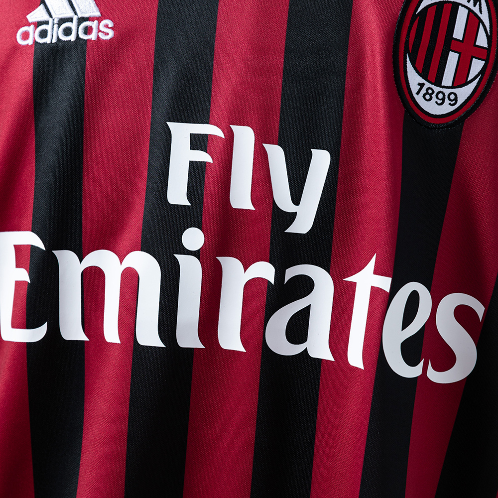 AC Milan 2016/17 Home Retro Jersey – Vintage Replica Football Soccer Shirt – S–XXL