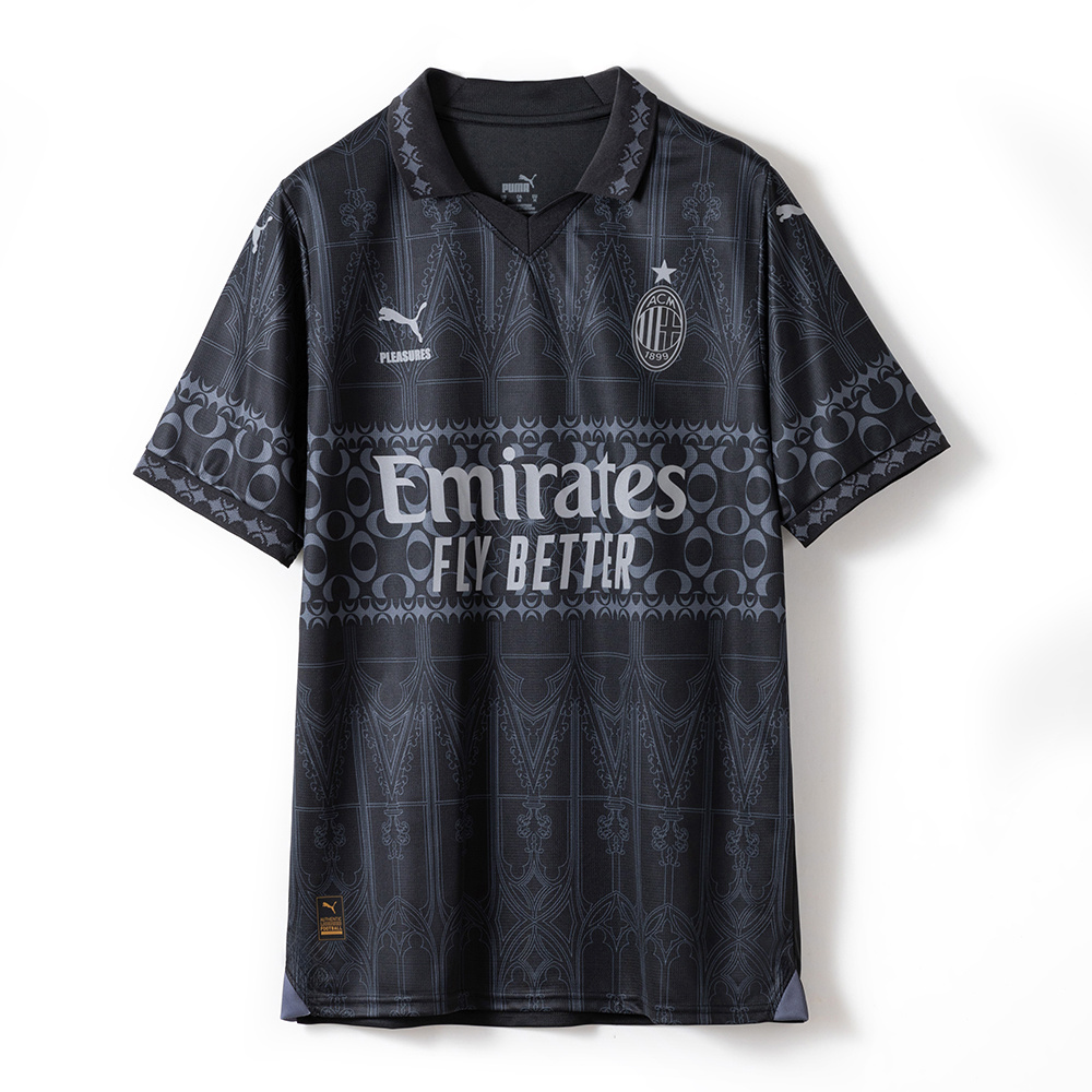 AC Milan 24/25 Collaborative Edition Black Jersey – Replica Football Soccer Shirt – S–4XL