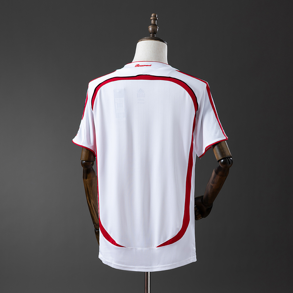 AC Milan 2006/07 Away Retro Jersey – Vintage Replica Football Soccer Shirt – S–XXL