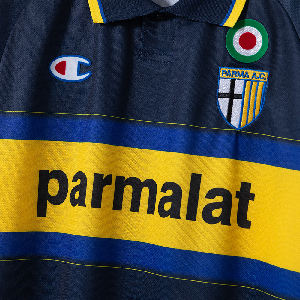 Parma Calcio 1999/00 Away Retro Jersey – Vintage Replica Football Soccer Shirt – S–2XL