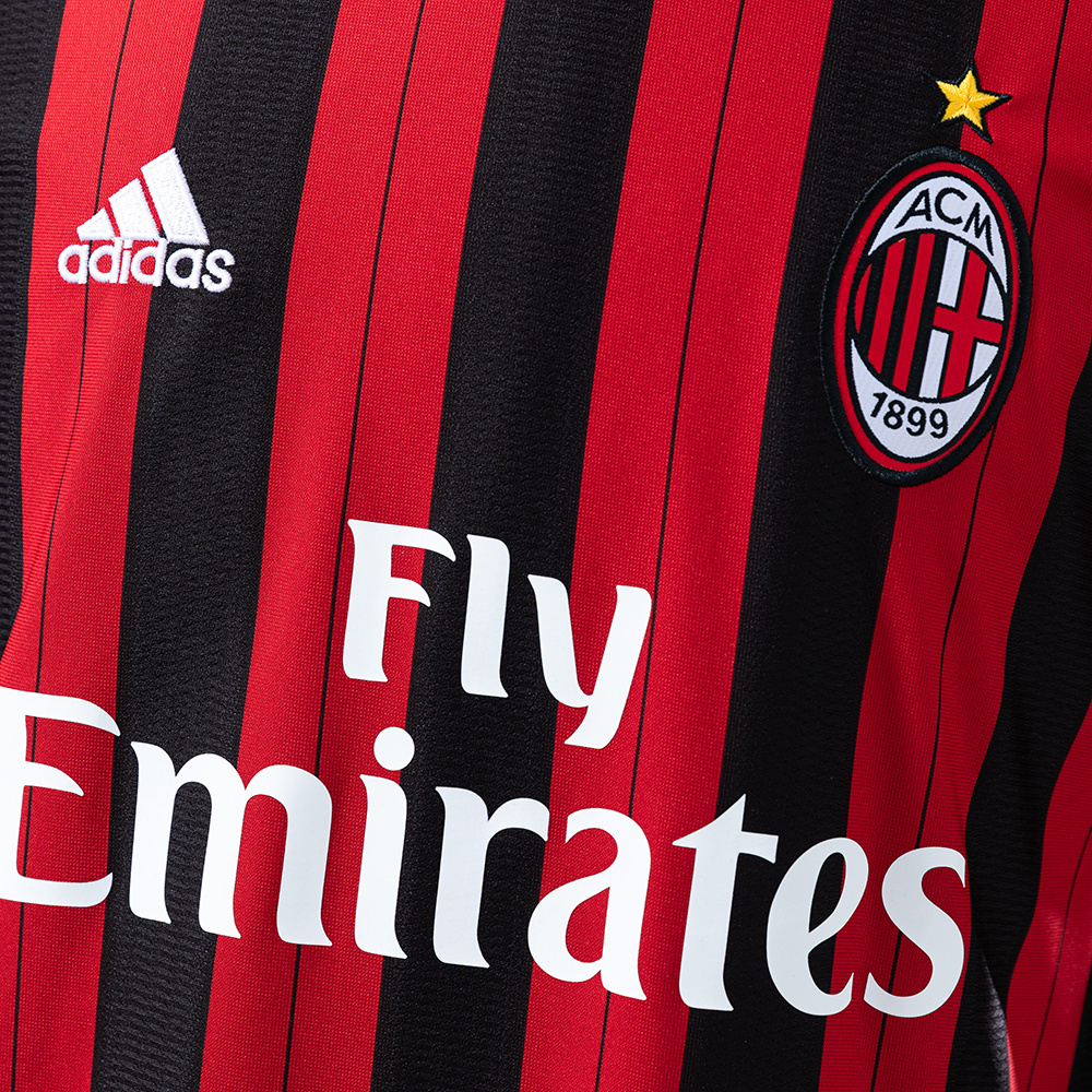 AC Milan 2013/14 Home Retro Jersey – Vintage Replica Football Soccer Shirt – S–XXL