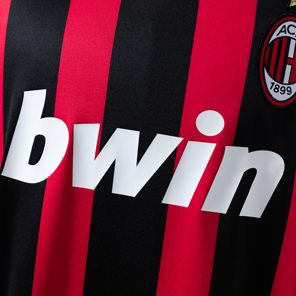 AC Milan 2008/09 Home Retro Jersey – Vintage Replica Football Soccer Shirt – S–XXL