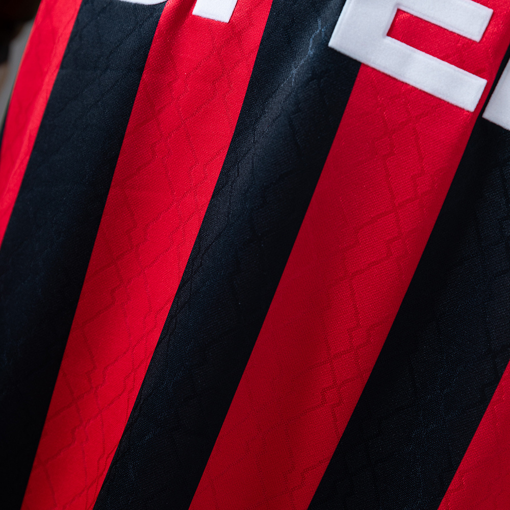 AC Milan 1995/96 Home Retro Jersey – Vintage Replica Football Soccer Shirt – S–XXL