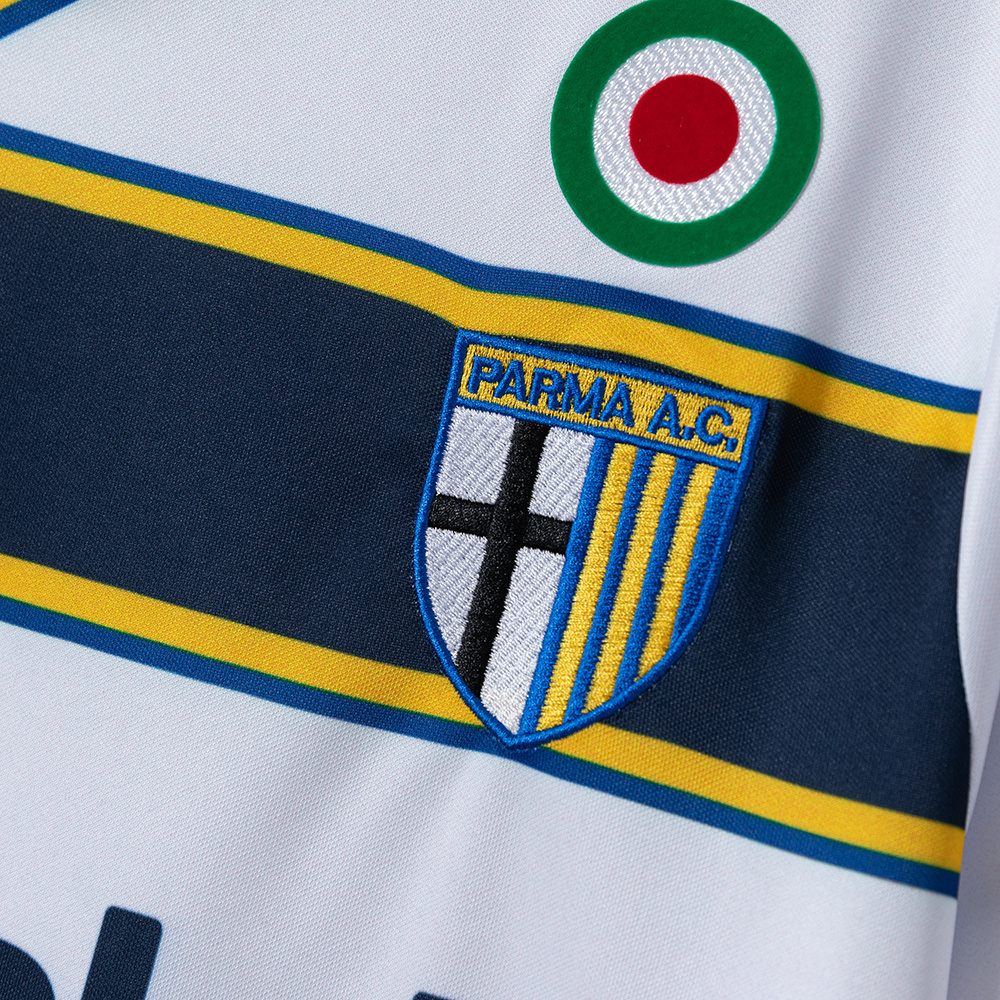 Parma Calcio 2002/03 Away Retro Jersey – Vintage Replica Football Soccer Shirt – S–2XL