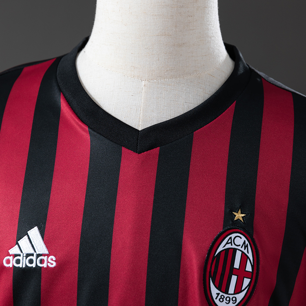 AC Milan 2016/17 Home Retro Jersey – Vintage Replica Football Soccer Shirt – S–XXL