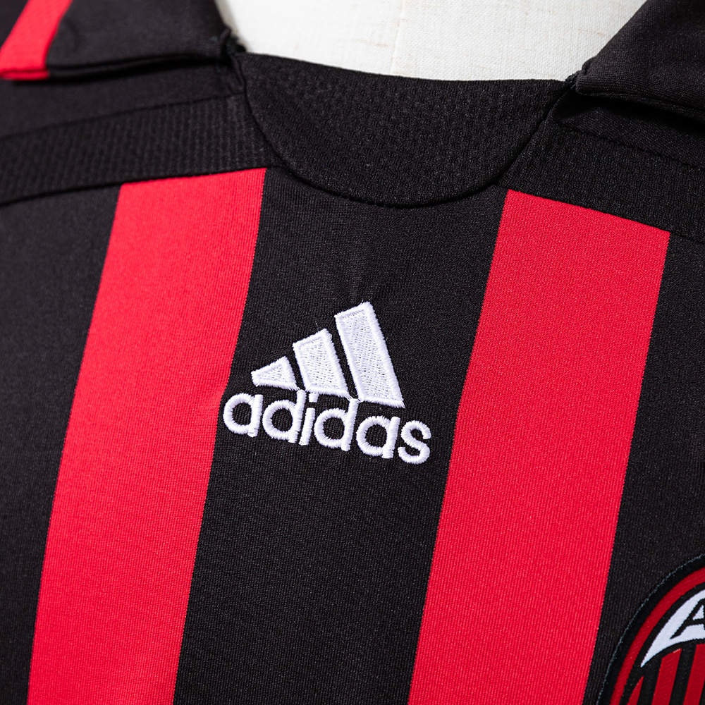 AC Milan 2006/07 Home Long Sleeve Retro Jersey – Vintage Replica Football Soccer Shirt – S–XXL