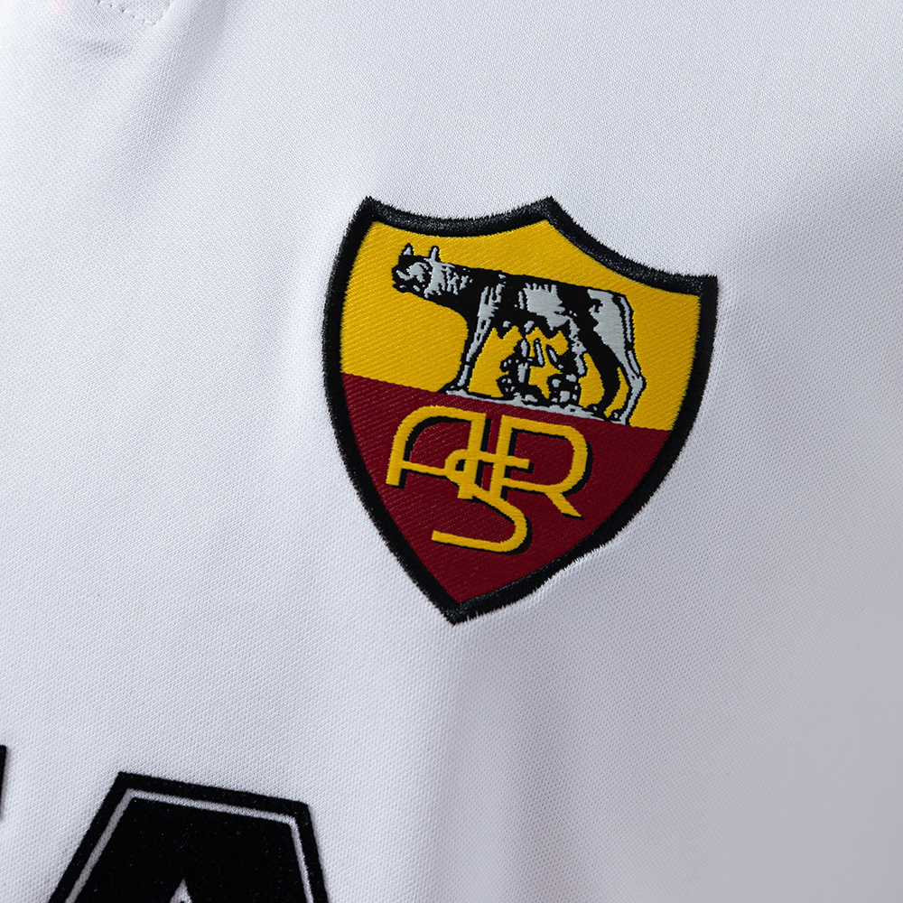 Roma 1998/99 Away Long Sleeve Retro Jersey – Vintage Replica Football Soccer Shirt – S–XXL