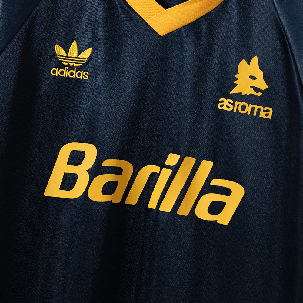 Roma 1991/92 Second Away Retro Jersey – Vintage Replica Football Soccer Shirt – S–2XL