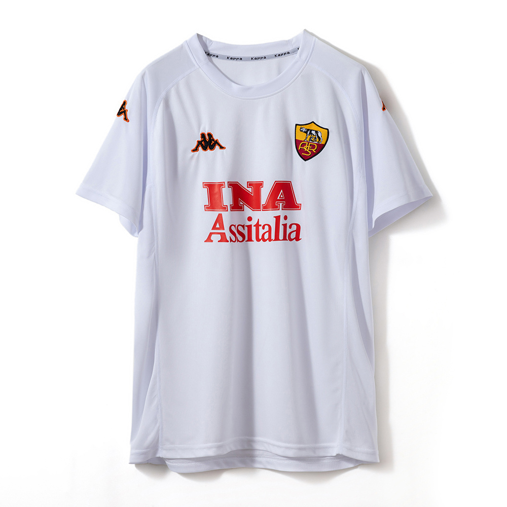 Roma 2000/01 Away Retro Jersey – Vintage Replica Football Soccer Shirt – S–2XL
