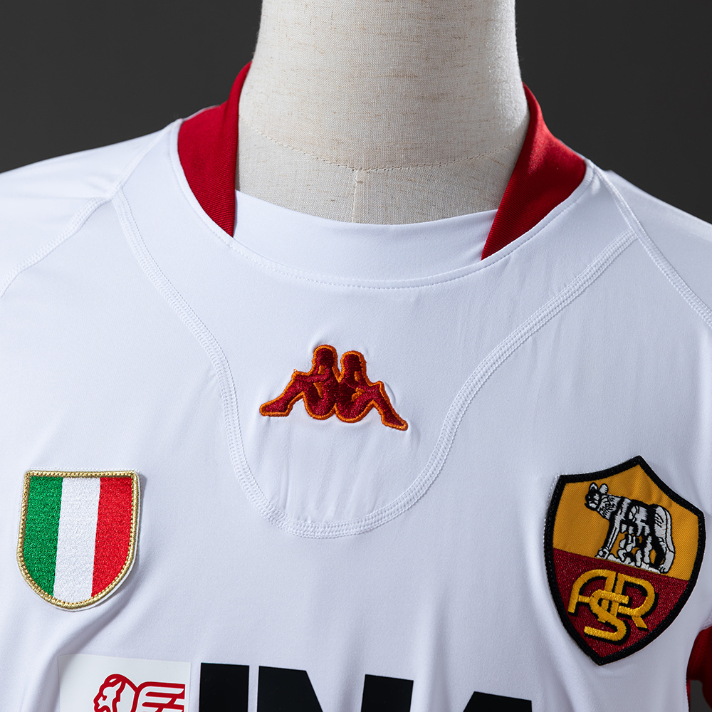Roma 2001/02 Away Retro Jersey – Vintage Replica Football Soccer Shirt – S–XXL