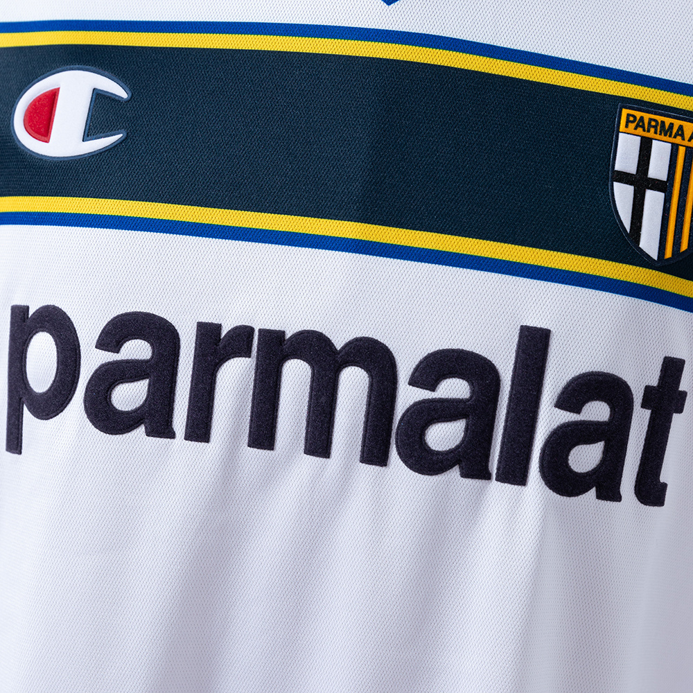 Parma Calcio 2002/03 Away Long Sleeve Retro Jersey – Vintage Replica Football Soccer Shirt – S–XXL