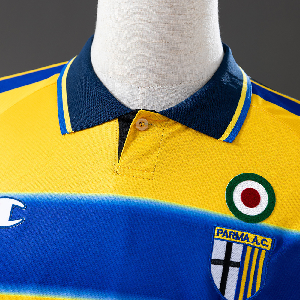 Parma Calcio 1999/00 Home Retro Jersey – Vintage Replica Football Soccer Shirt – S–XXL