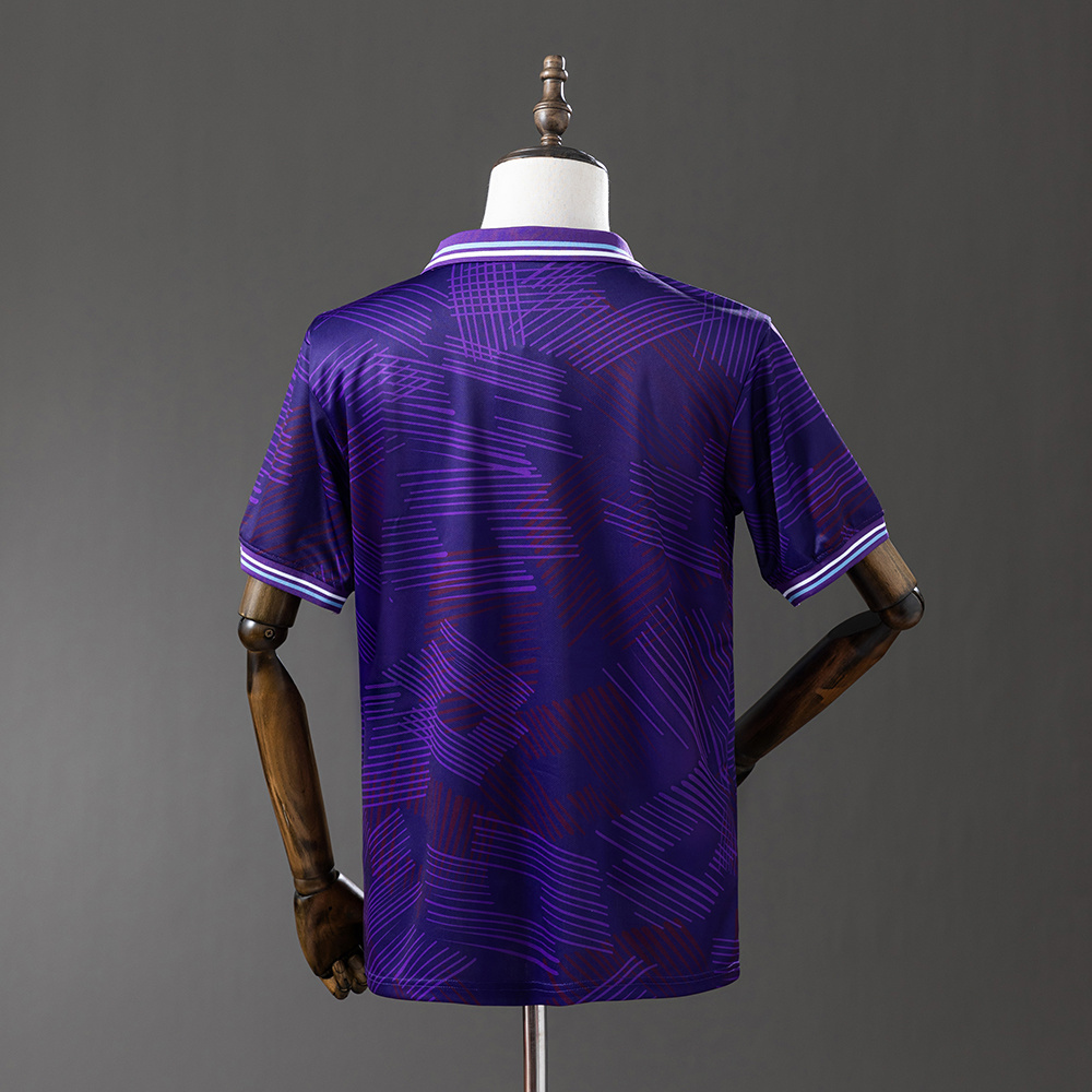 Fiorentina 1992/93 Home Retro Jersey – Vintage Replica Football Soccer Shirt – S–XXL