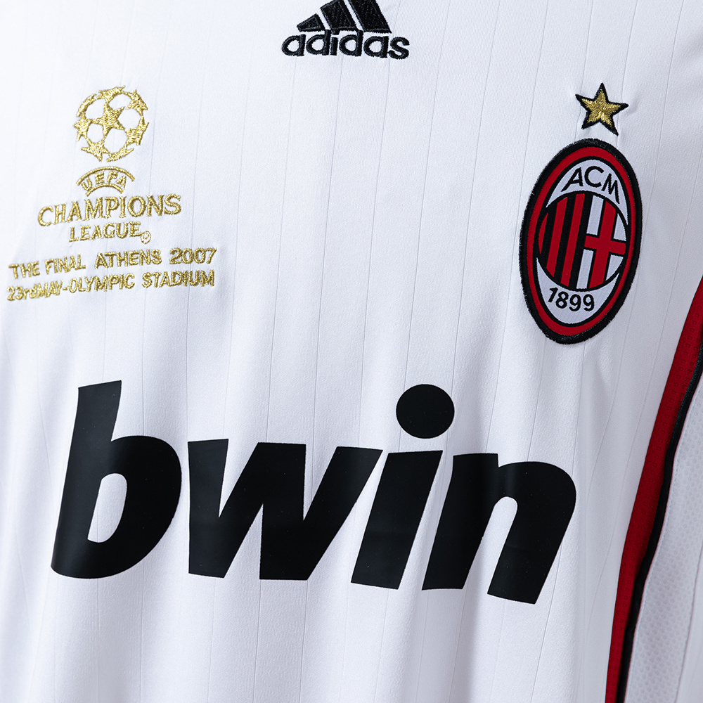 AC Milan 2006/07 Away Long Sleeve Retro Jersey – Vintage Replica Football Soccer Shirt – S–XXL
