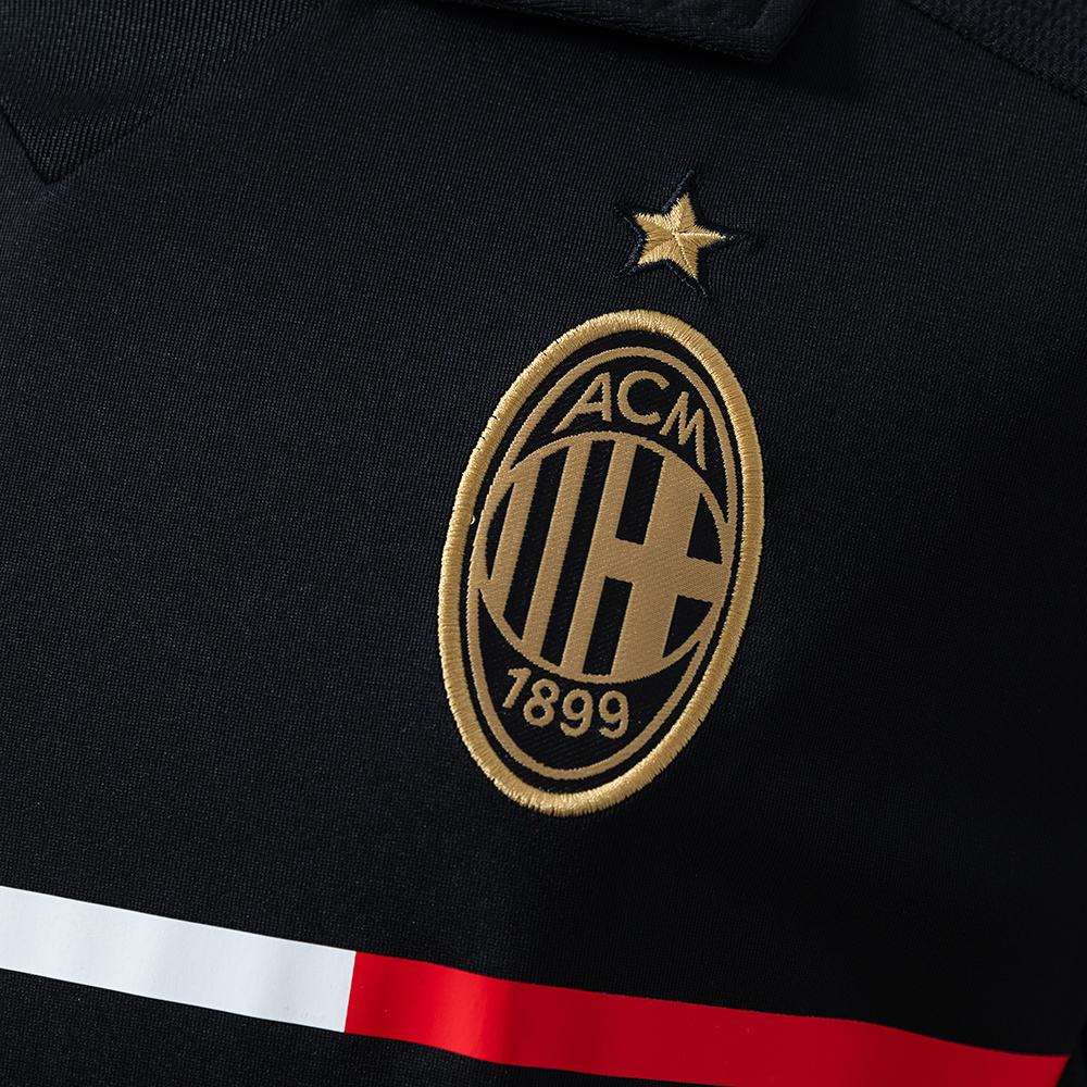 AC Milan 2011/12 Away Long Sleeve Retro Jersey – Vintage Replica Football Soccer Shirt – S–XXL