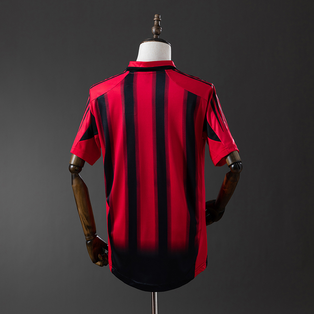 AC Milan 2004/05 Home Retro Jersey – Vintage Replica Football Soccer Shirt – S–XXL