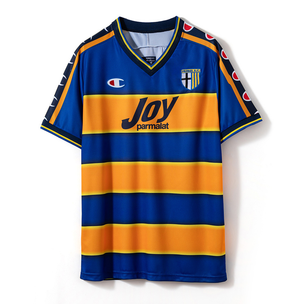 Parma Calcio 2001/02 Home Retro Jersey – Vintage Replica Football Soccer Shirt – S–2XL