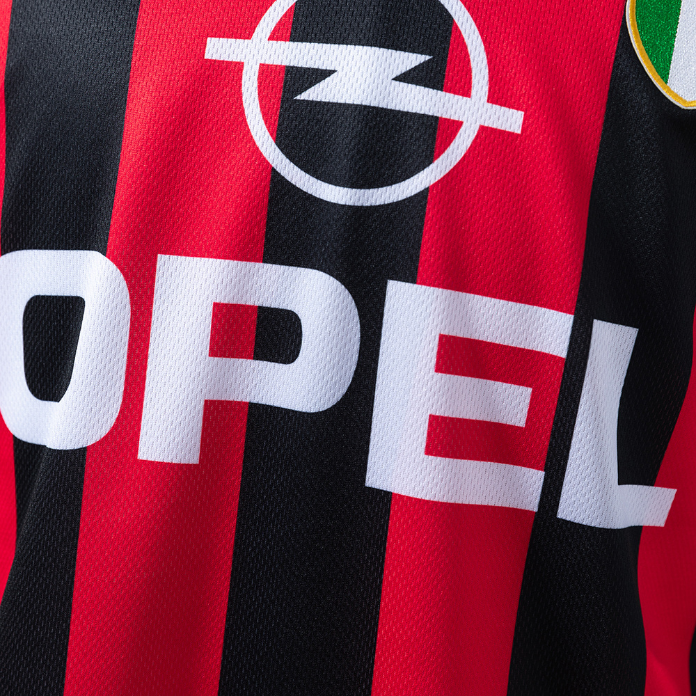 AC Milan 1996/97 Home Retro Jersey – Vintage Replica Football Soccer Shirt – S–XXL