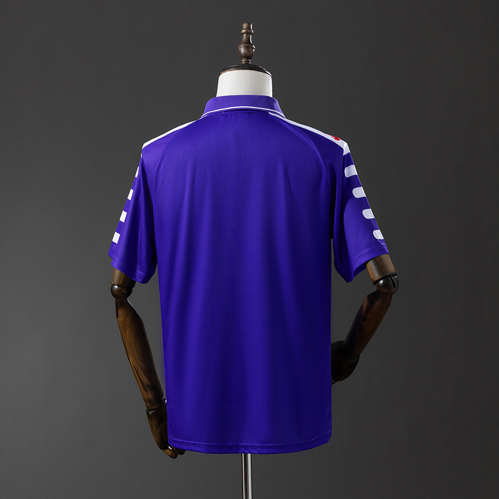 Fiorentina 1998 Home Retro Jersey – Vintage Replica Football Soccer Shirt – S–XXL