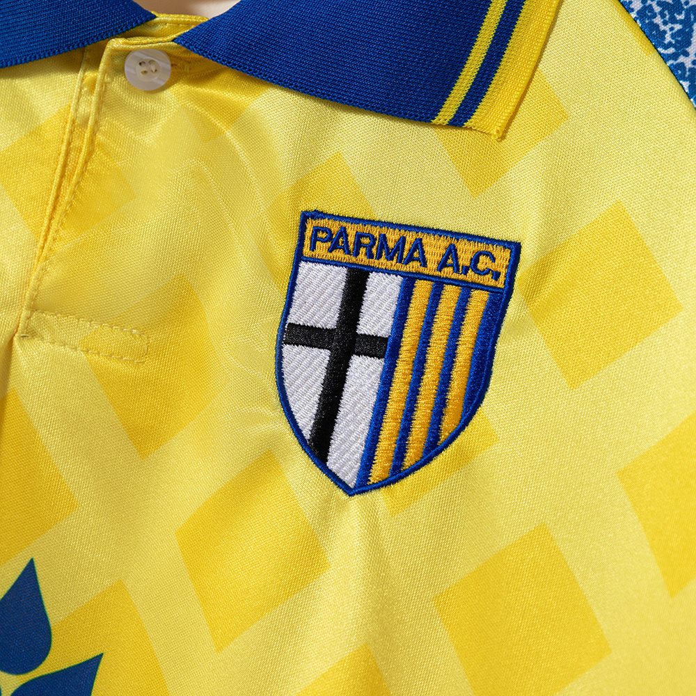 Parma Calcio 1995/97 Home Retro Jersey – Vintage Replica Football Soccer Shirt – S–2XL