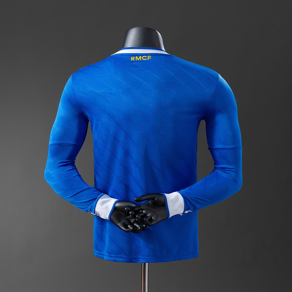 Real Madrid 25/26 Player Version Third Away Long Sleeve Jersey – Replica Football Soccer Shirt – S–3XL