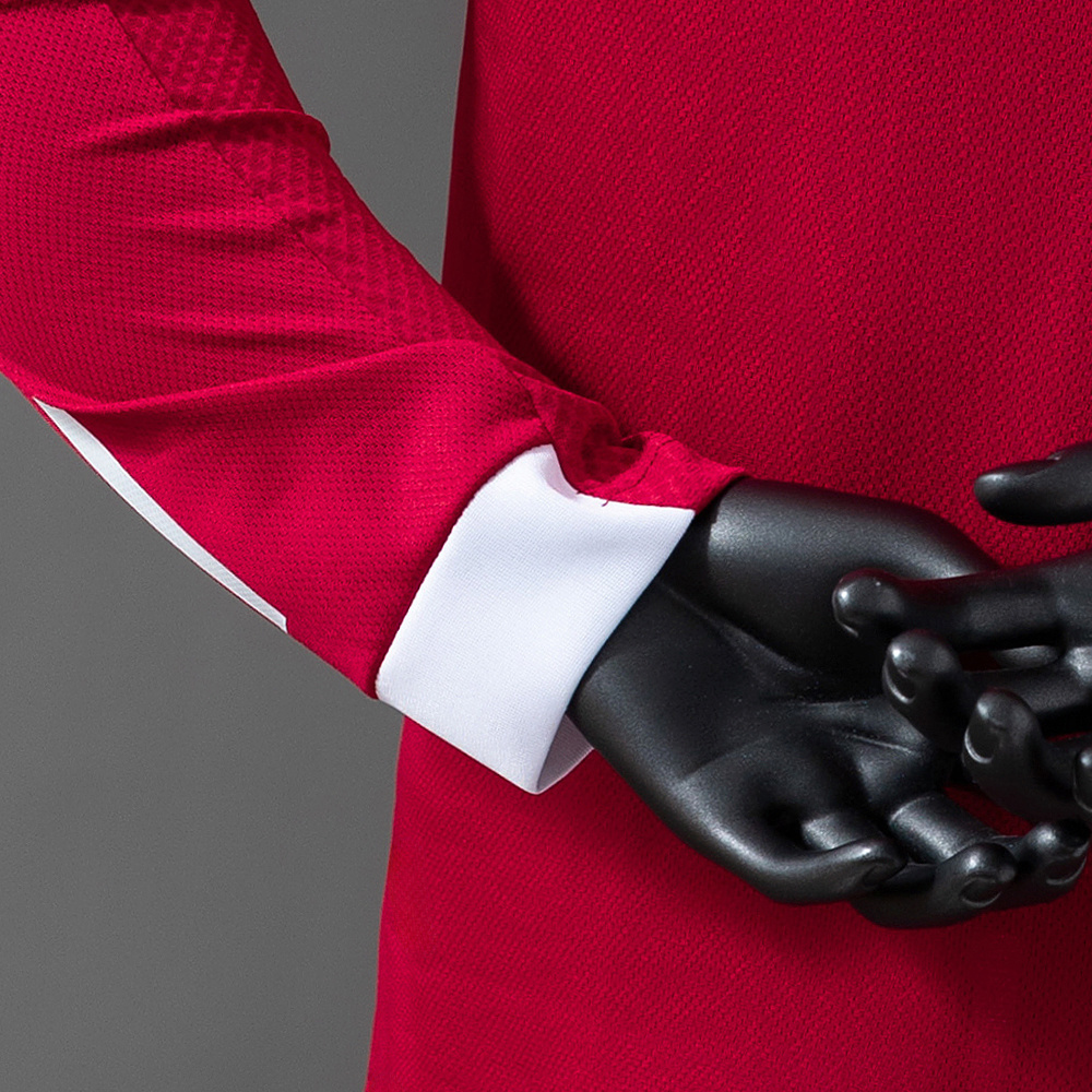 Liverpool 25/26 Player Version Home Long Sleeve Jersey – Replica Football Soccer Shirt – S–3XL