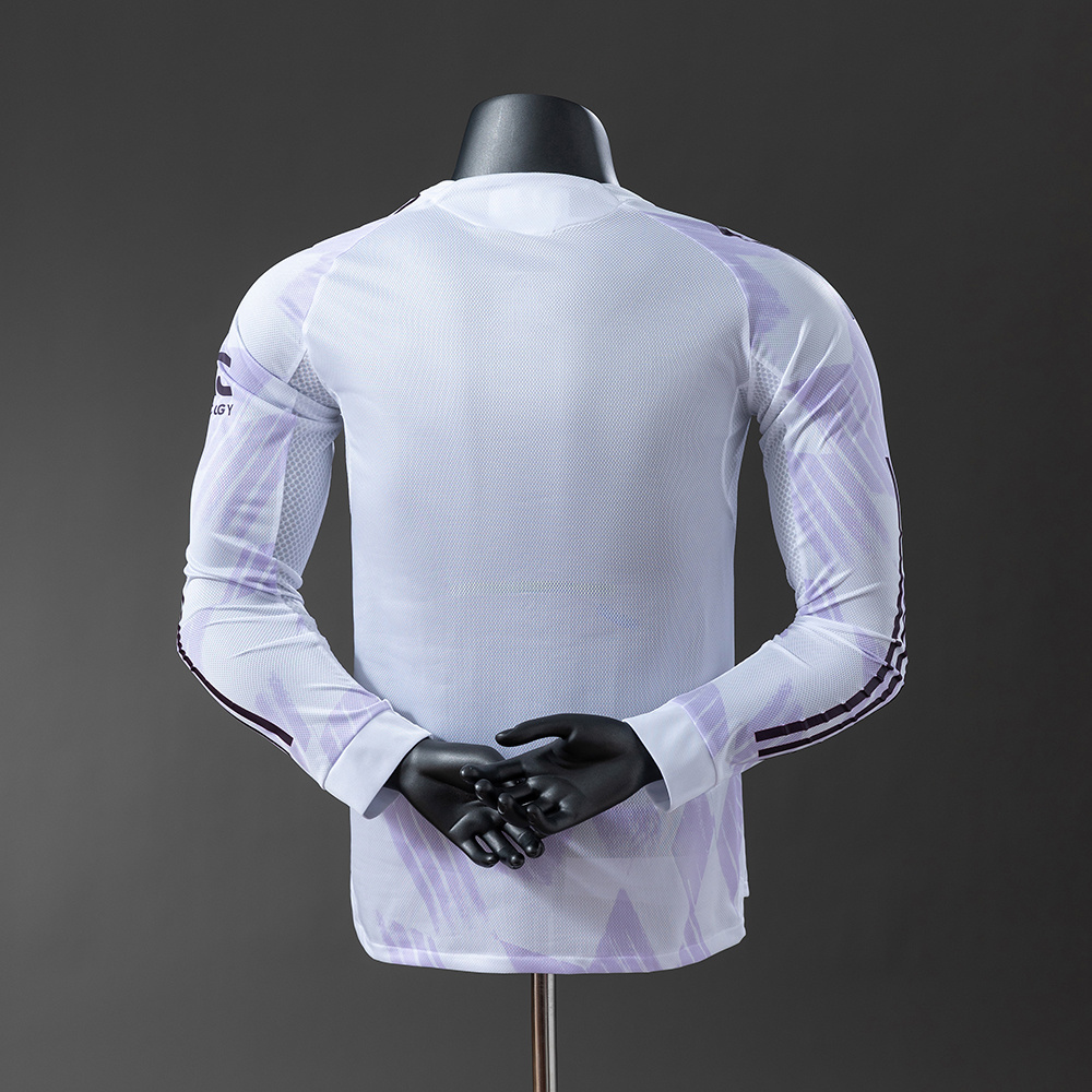 Manchester United 25/26 Player Version Away Long Sleeve Jersey – Replica Football Soccer Shirt – S–3XL