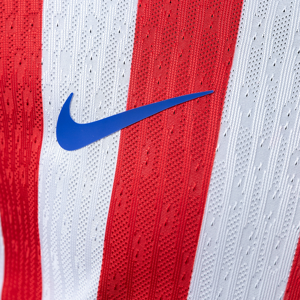 Atletico Madrid 25/26 Home Player Version Long Sleeve Jersey – Replica Football Soccer Shirt – Size S–2XL