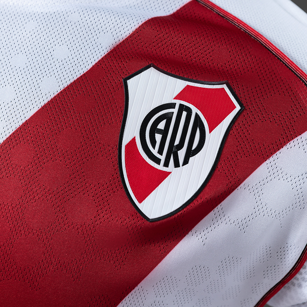 River Plate 25/26 Player Version Home Long Sleeve Jersey – Replica Football Soccer Shirt – S–4XL